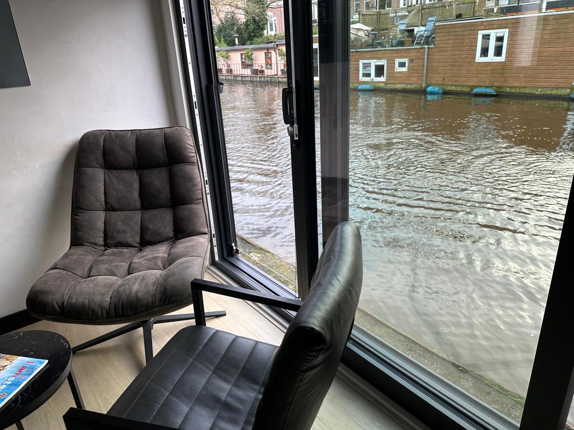 Amsterdam-Houseboat-Amstel B&B 외부 사진